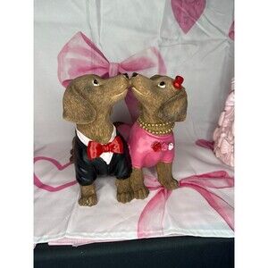 Valentines Day Dachshund Couple